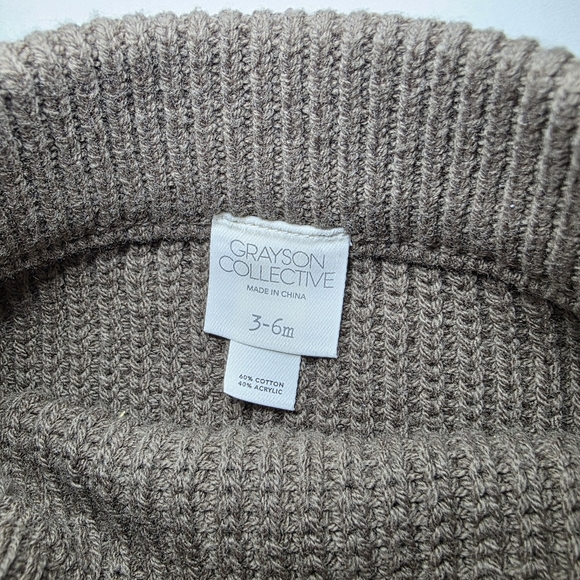 GRAYSON COLLECTIVE Brown Knit Bloomers Size 3-6 months - Picture 3 of 3